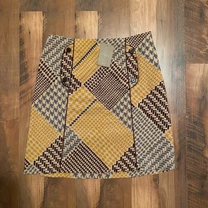 Geometric Patterned Skirt